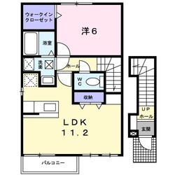 アクラ－ジュの物件間取画像